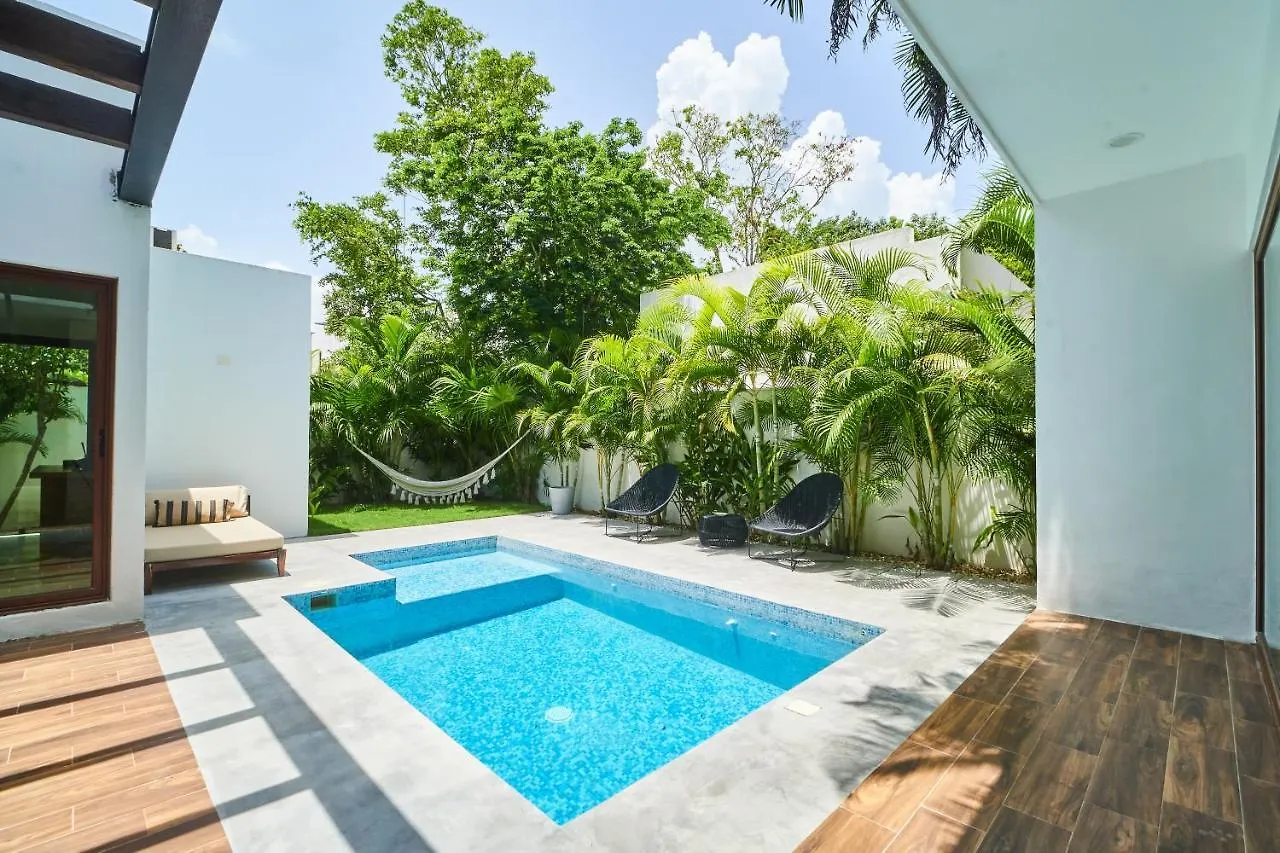 Casa Mallorca Tropical Vibes Private Pool Backyard With Grill Sunroof & Hammock Concierge & Wifi Тулум