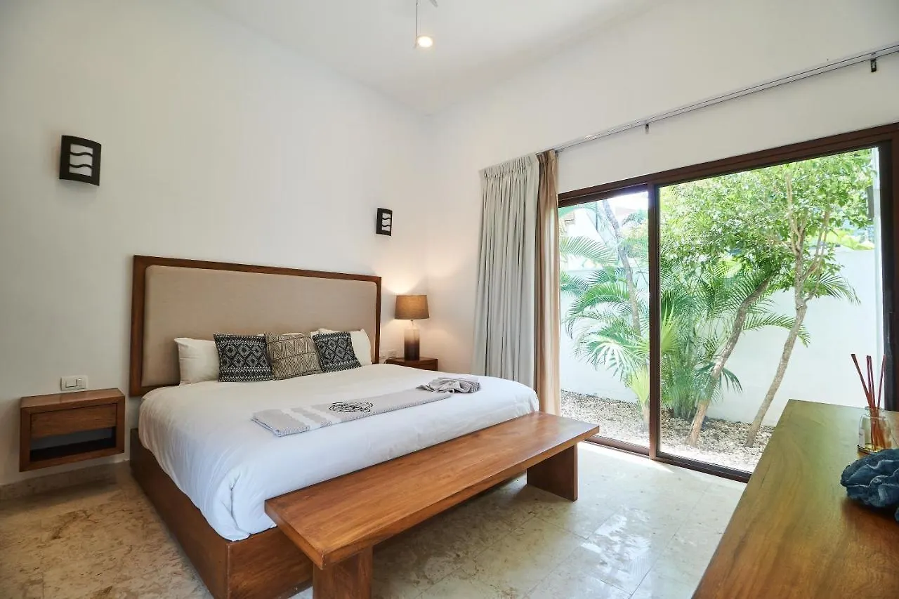 Casa Mallorca Tropical Vibes Private Pool Backyard With Grill Sunroof & Hammock Concierge & Wifi Tulum 0*,